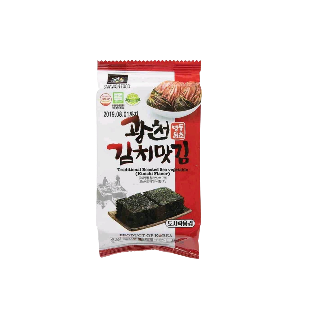 Snack de nori sabor kimchi